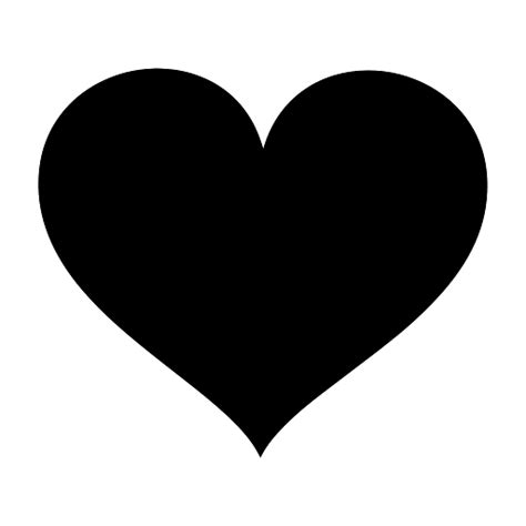 coração negro - coração de papel